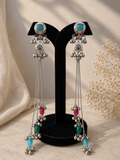 Mehvish Long Kashmiri Earrings