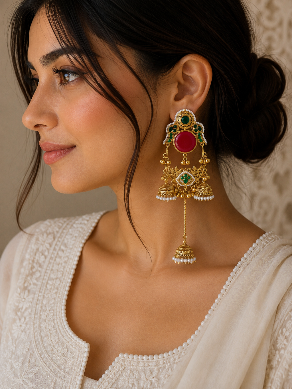 Zivah Kashmiri Earrings