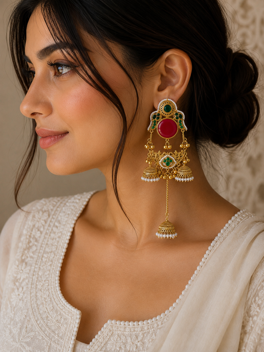 Zivah Kashmiri Earrings