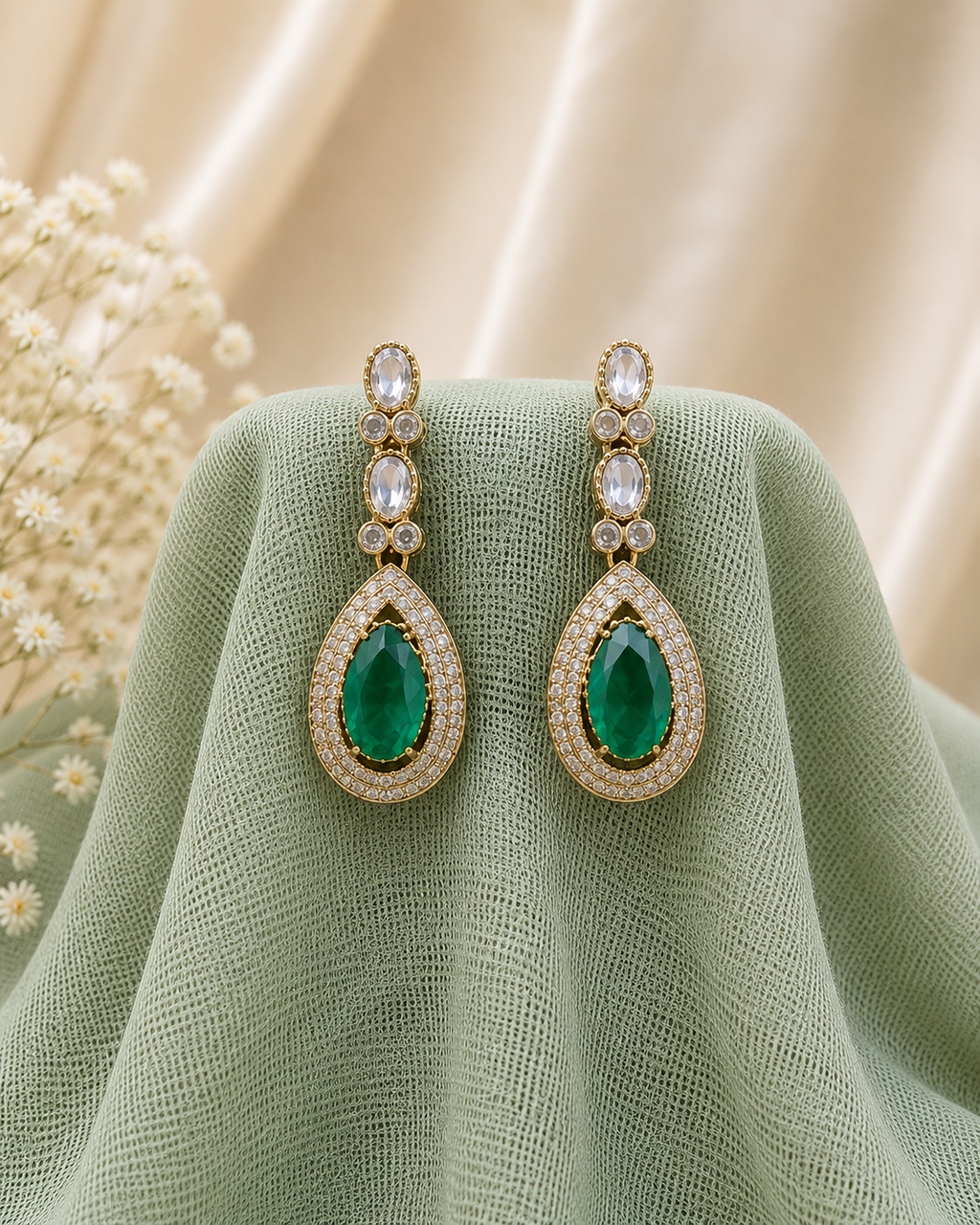Panna Teardrop Earrings