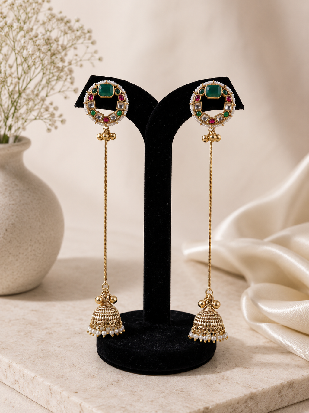 Kiara Kashmiri Earrings