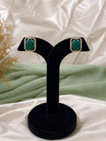 Veyra Emerald Studs