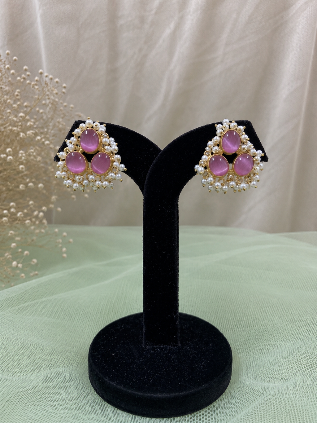 Pireya Pearl Studs Earrings