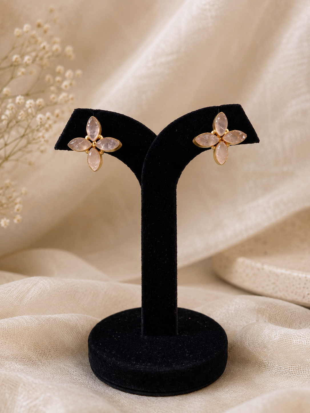 Liora Blush Studs